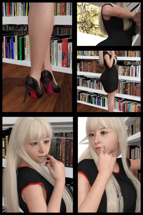 ♪『理想の彼女を3DCGで作ります』から生まれたバーチャルアイドル「Jerena Yang（ヘレーナ・ヤング）」の15th写真集:Femme fatale 15（ファム・ファタール15:運命の女性）3