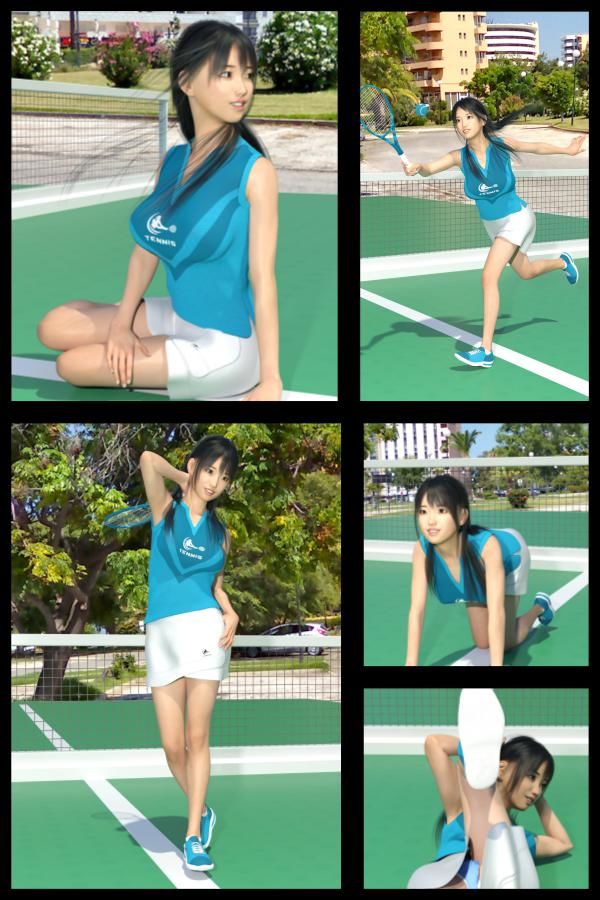 【TD・All】『理想の彼女を3DCGで作ります』から生まれたバーチャルアイドル「戸坂藍子」の写真集:Aiko-07（あいこ07）2