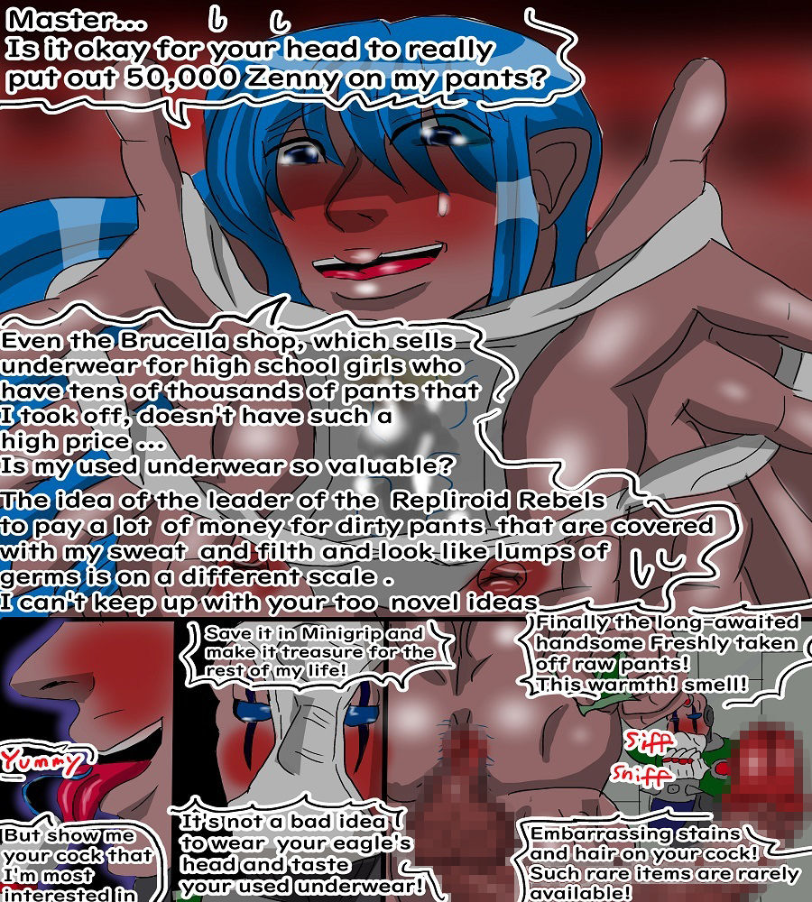 Nightmares and pleasures The second part Megaman X Heel Twink Mercenary Sex Battle History4