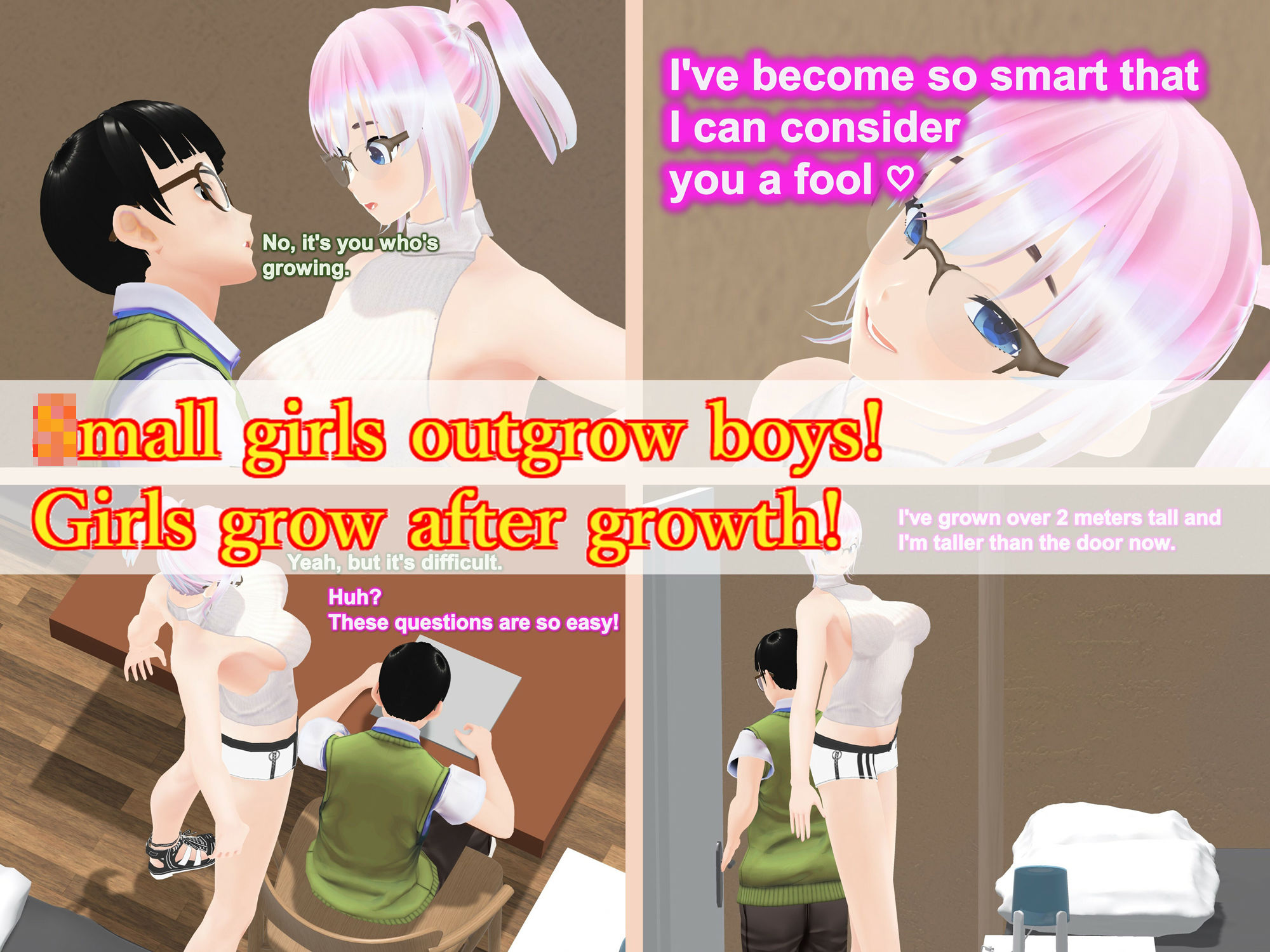 Outgrowing only girls， Overtake boys， Growth sound. Home tutor Arc2