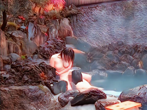 【【肉欲温泉】地元民にもあまり知られていない山奥の無人温泉で近所の奥さんと月1行くのが楽しみなのです。】田所里奈