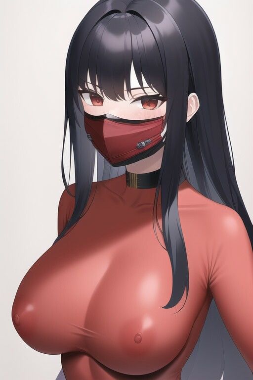 赤色ボディスーツ マスクありver CG集Vol.12