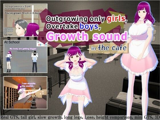 【Outgrowing only girls， Overtake boys， Growth sound in the cafe】女子成長クラブ
