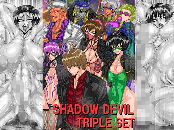 【SHADOW DEVIL TRIPLE SET】BLACK SOUSAI STUDIO