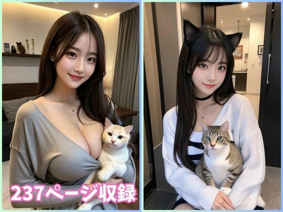 【ネコと美:猫と過ごす美女たちの優雅な瞬間】夢幻出版