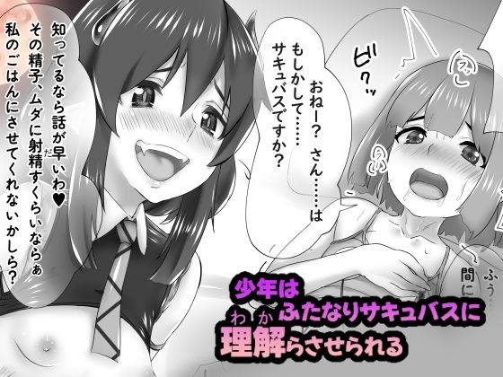 【少年はふたなりサキュバスに理解らさせられる】美遊穂堂